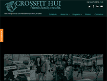 Tablet Screenshot of crossfithui.com